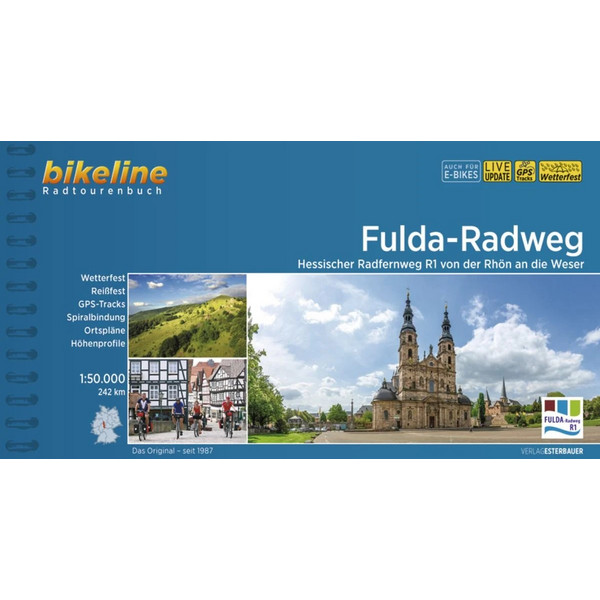 FULDA-RADWEG - Radwanderführer
