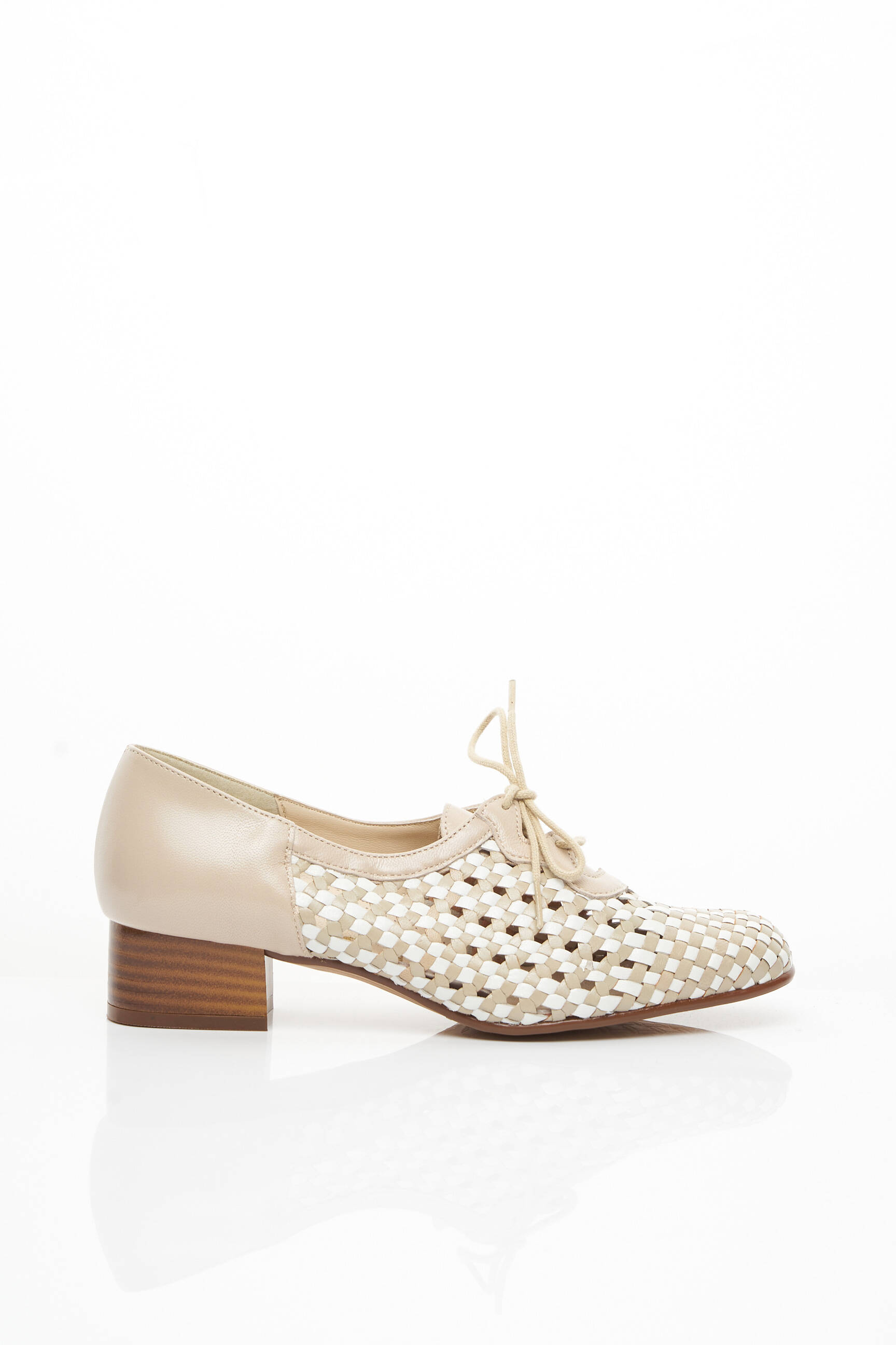 Ombelle Derby Femme couleur beige