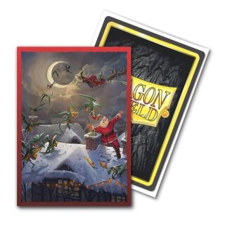 Dragon Shield Standard Size Sleeves - Brushed Art: Christmas 2023 (100)