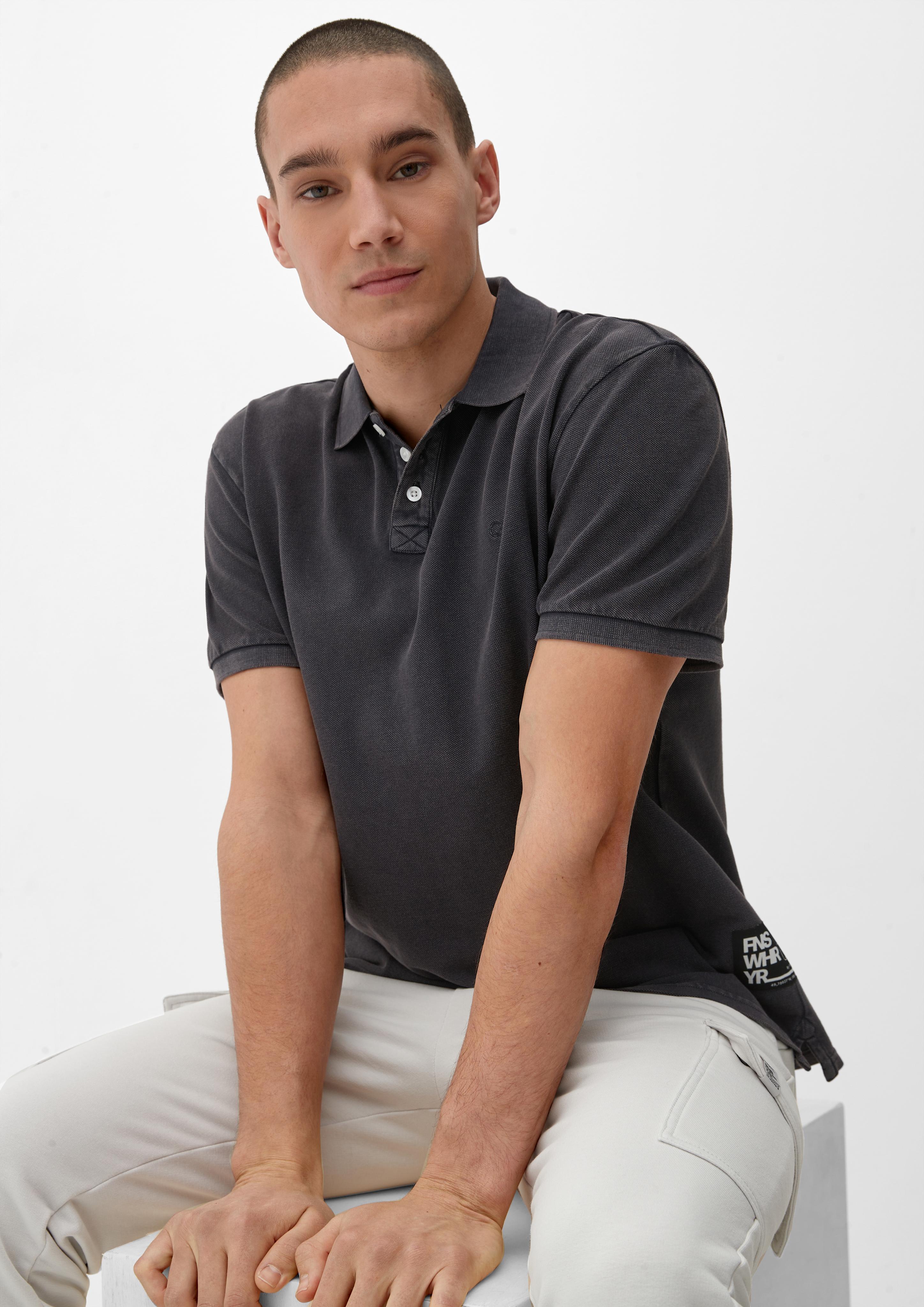 Poloshirt aus Baumwoll-Piqué  2127253-98L0