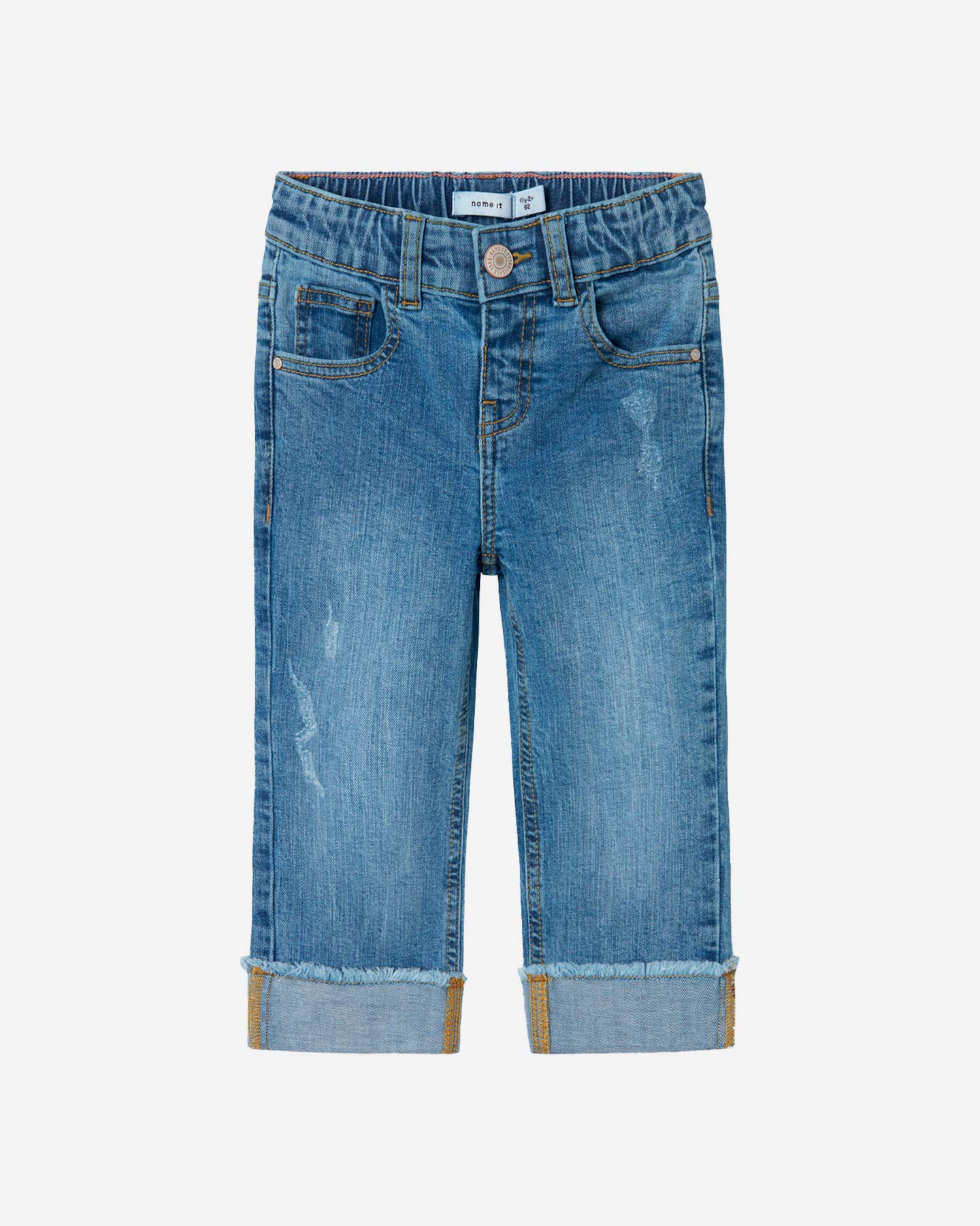 Blugi Name It cu picior lat Jr 13235549-BS000065
