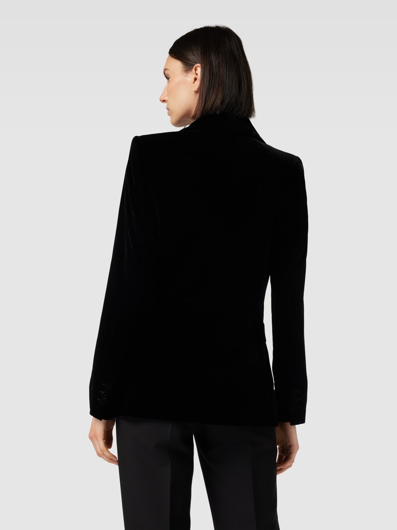 Blazer mit Reverskragen in black