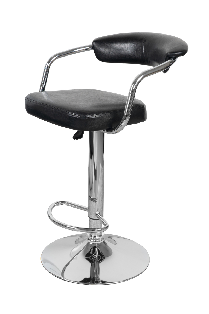 Kayoom Barstuhl Midnight 525 2er-Set Schwarz