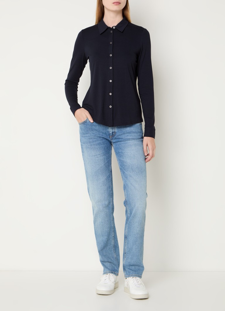 Marc O'Polo  Blouse van jersey met stretch