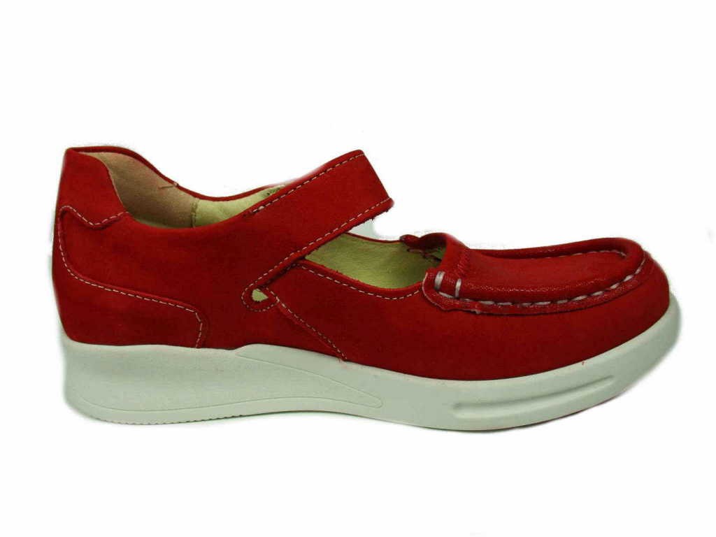 WOLKY Komfort Slipper rot