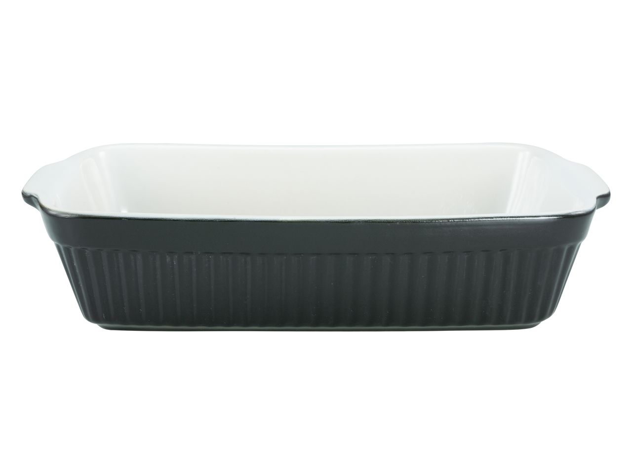 CreaTable Classic Black & White Auflaufform recht. 34cm