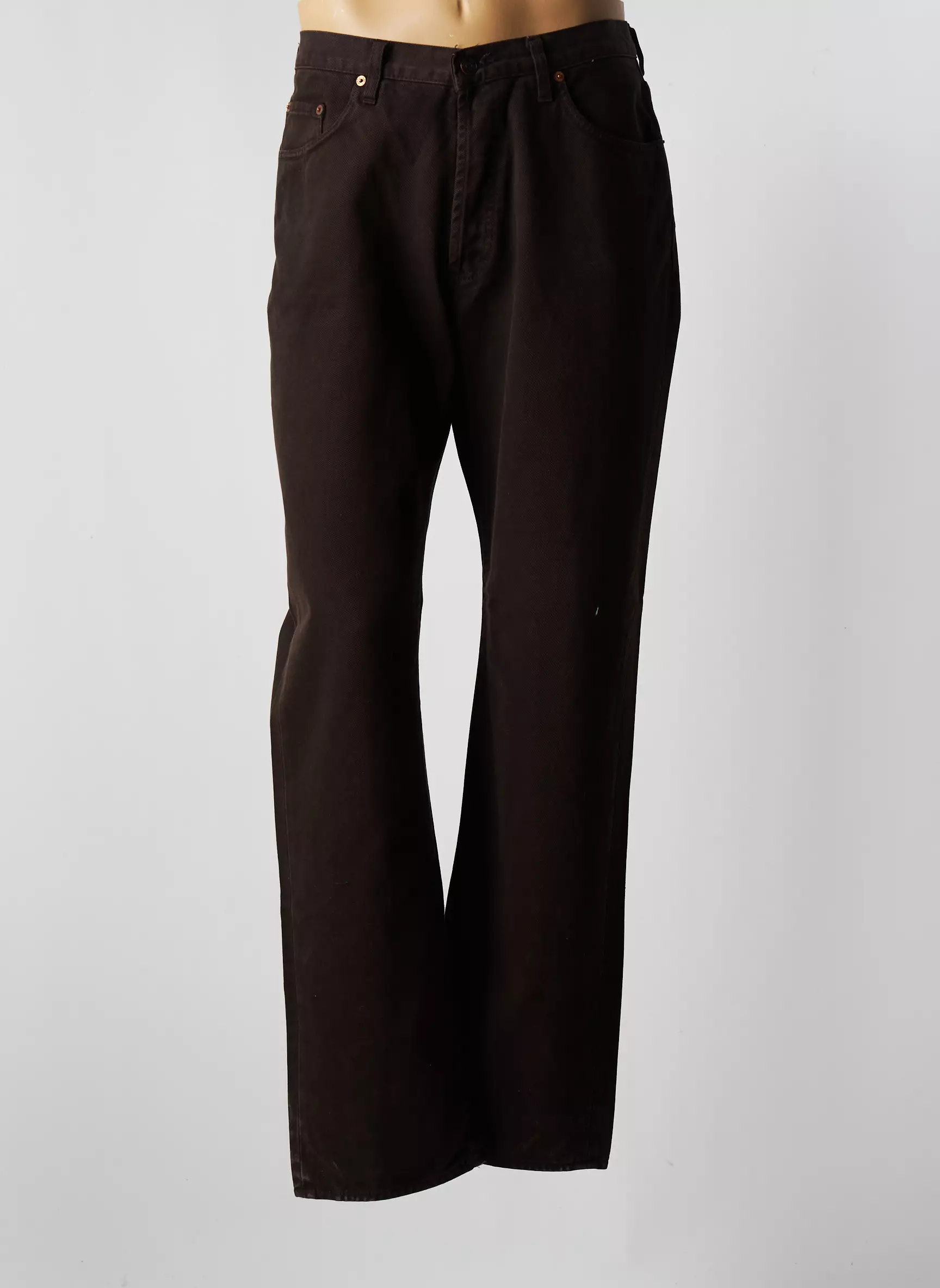 Jost Jeans Coupe Droite Homme couleur marron