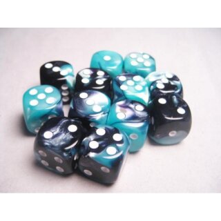 Black-Shell with White 12xW6 16mm (Gemini)