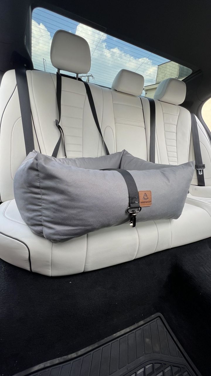 Animood Hundeautositz Julian grau S