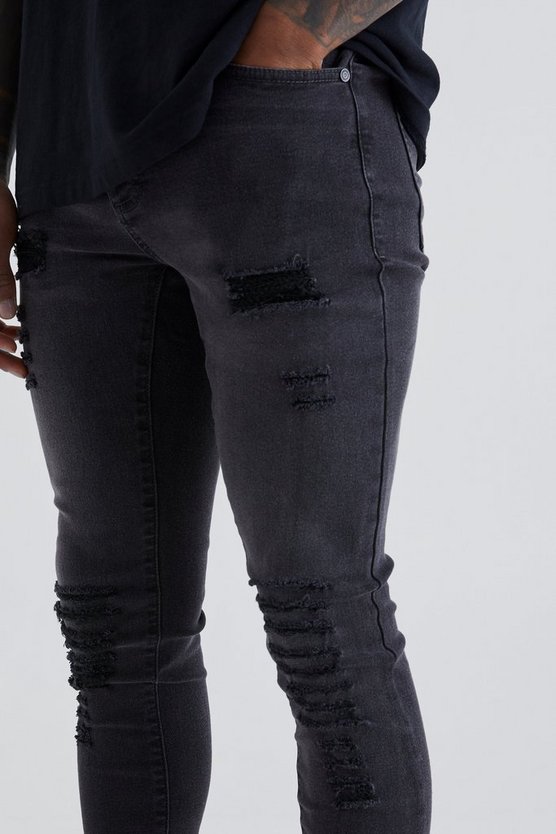 Super Skinny Jeans mit Rissen