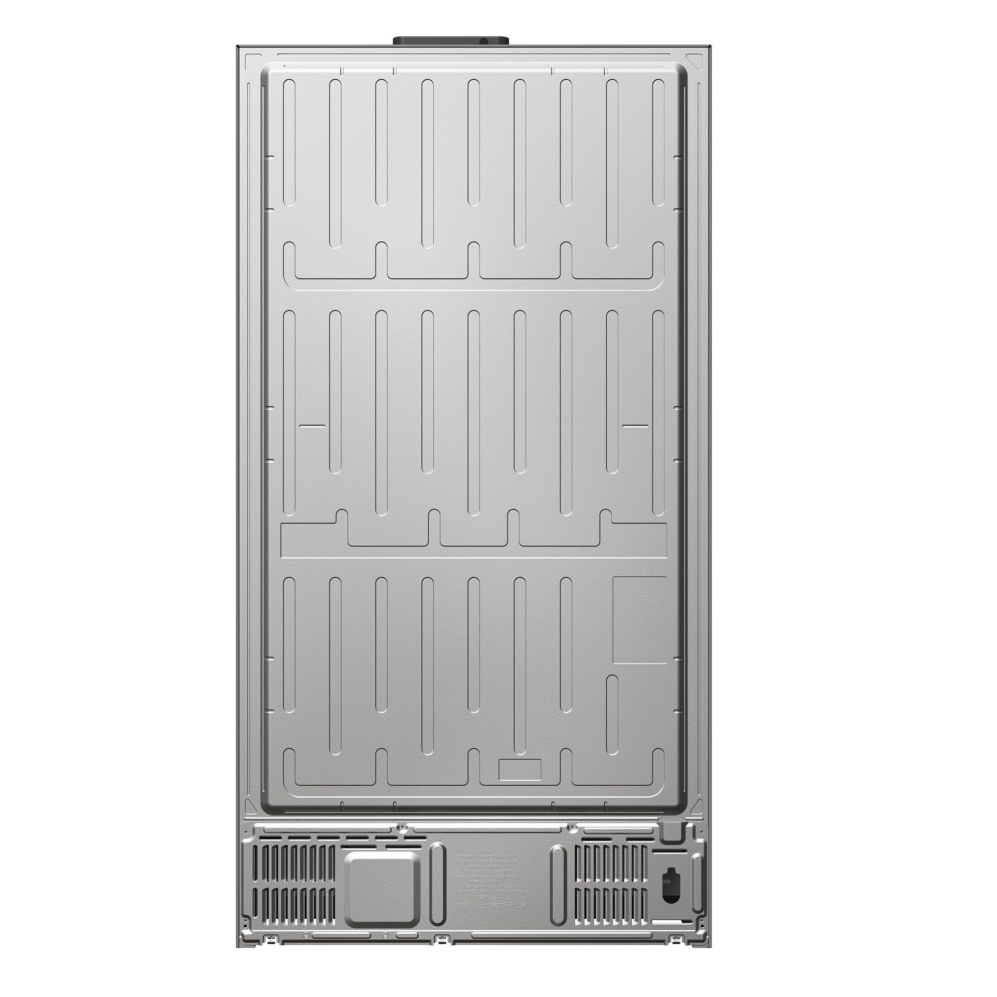 Haier Kühlschrank Edelstahl XL Slim Line HSR5918DIMP, 177,5 cm hoch, 90,8 cm breit, Eiswürfeldispenser, XL Slim Line, Mutli Airflow System, Total NoFrost