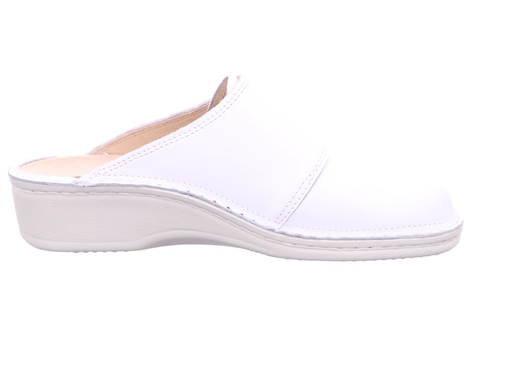 FINN COMFORT Clogs weiss Aussee weiß