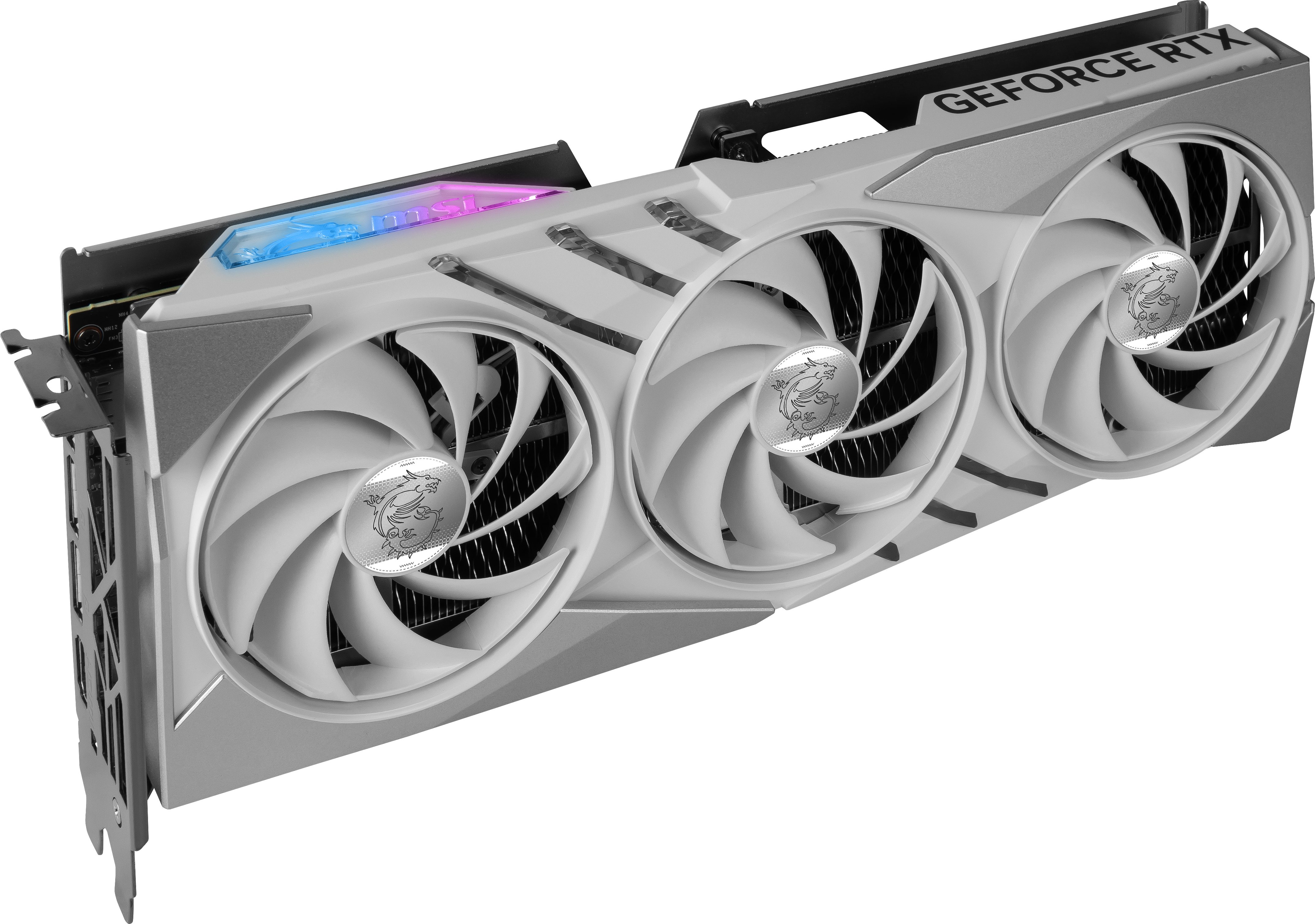 MSI RTX 4060 Ti GAMING X SLIM WHITE 16G Grafikkarte (16 GB, GDDR6)