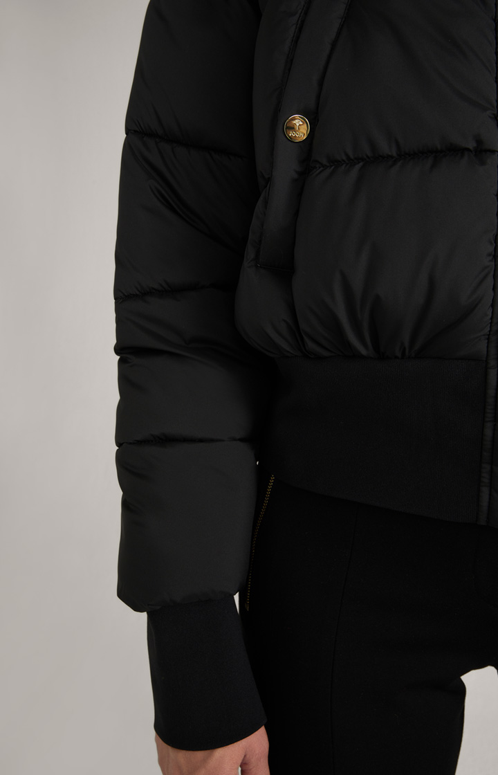 Steppjacke in Schwarz