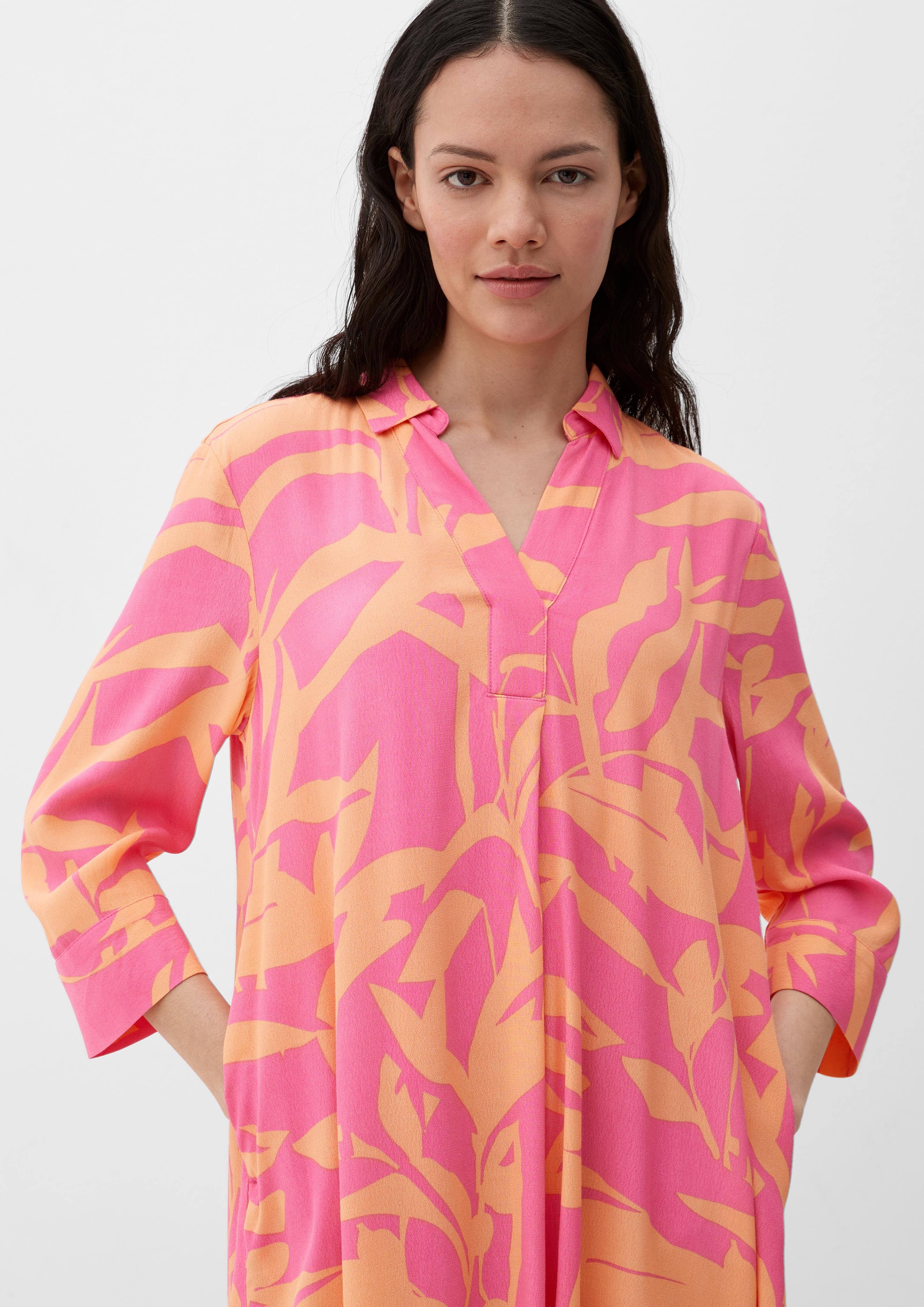 Viskosekleid mit Crêpestruktur  2131927-44A3