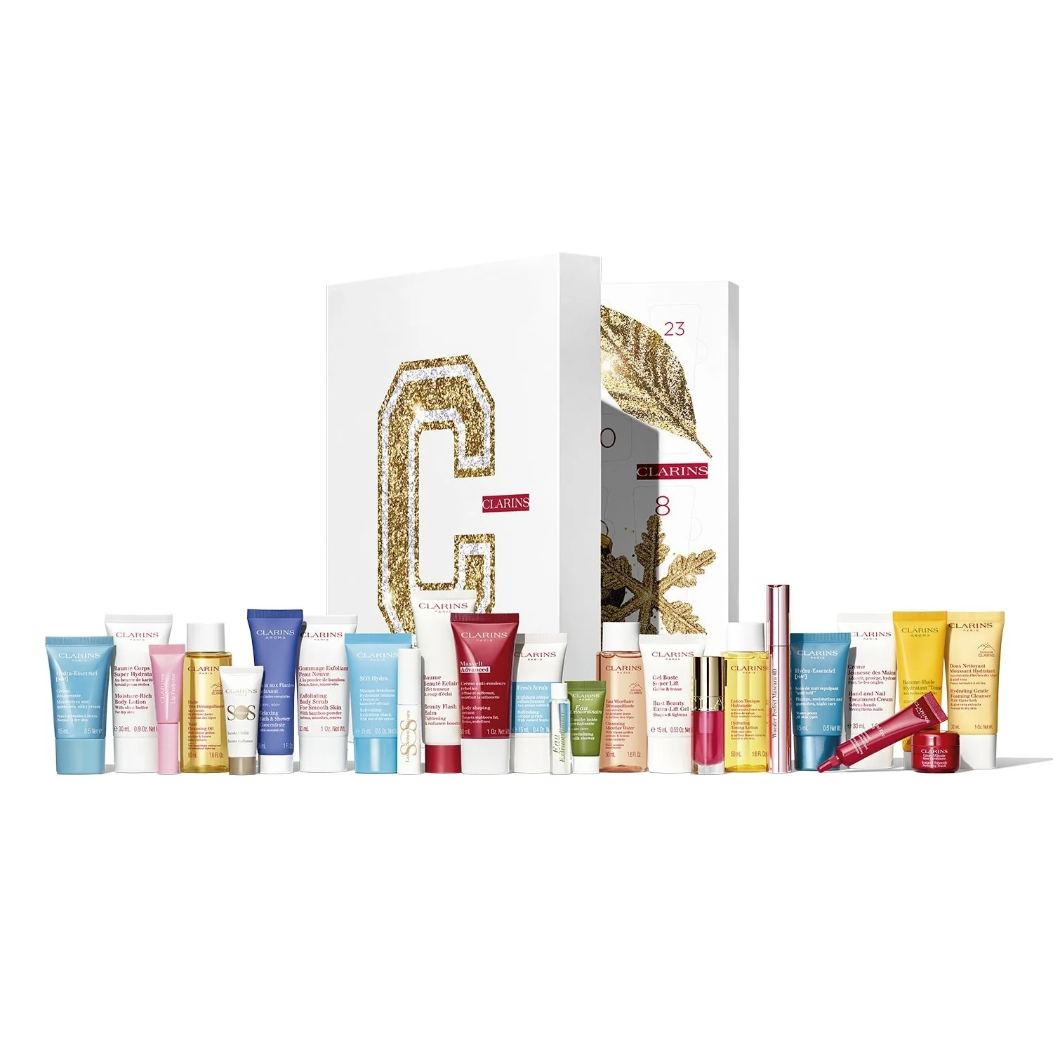 Spezielles Adventskalender-Set 2023 – Globale Pflegebox, Gesichts- und Körperpflegeboxen, Make-up-Box, Adventskalender