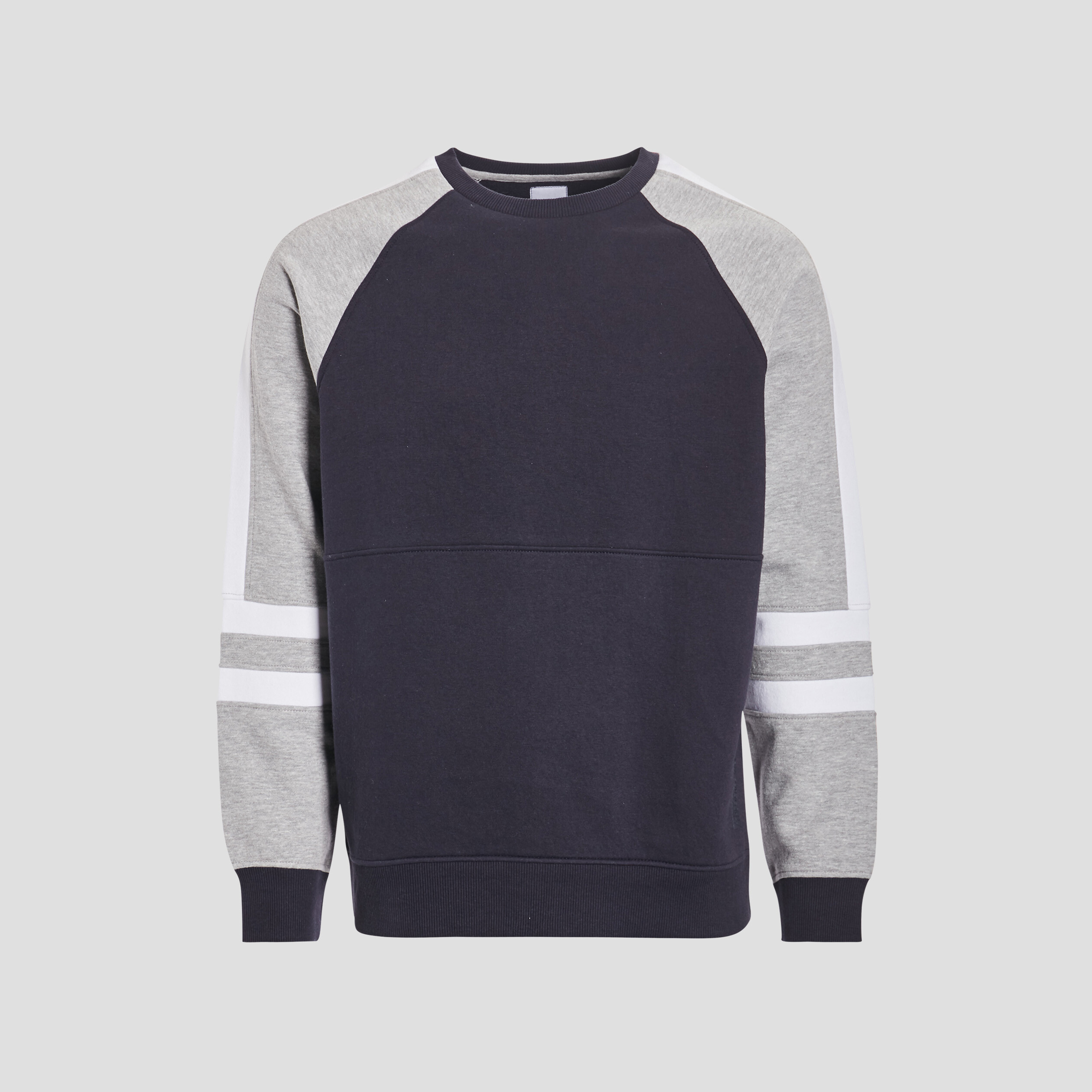 Sweat manches longues bleu marine homme | La Halle