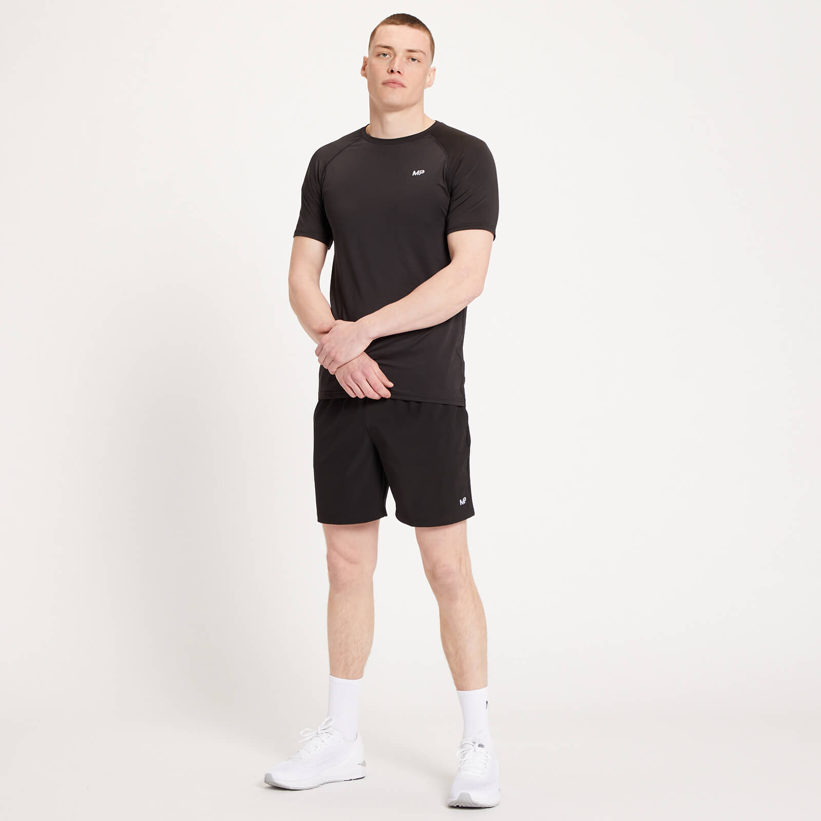 T-shirt d’entraînement MP pour hommes – Noir