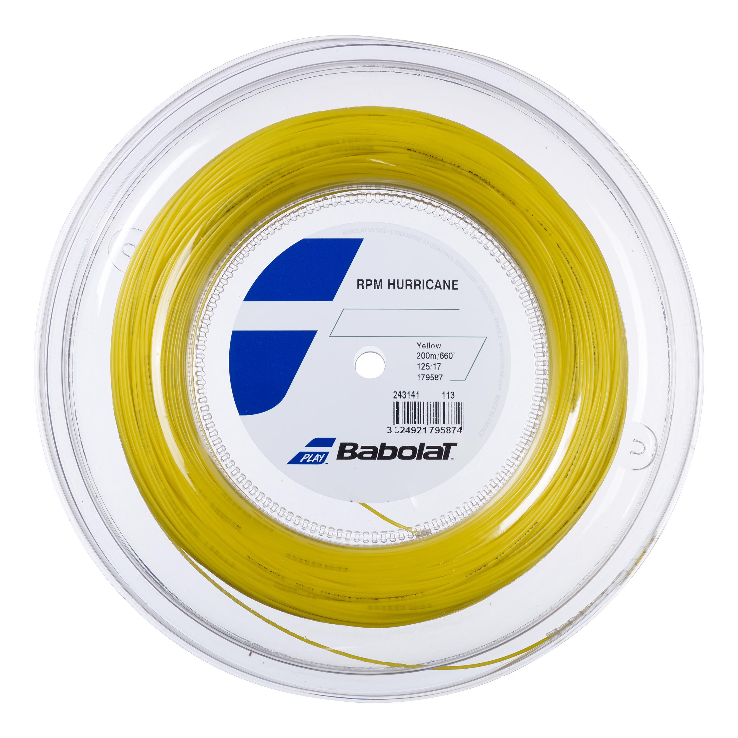 RPM Hurricane Saitenrolle 200m - Gelb