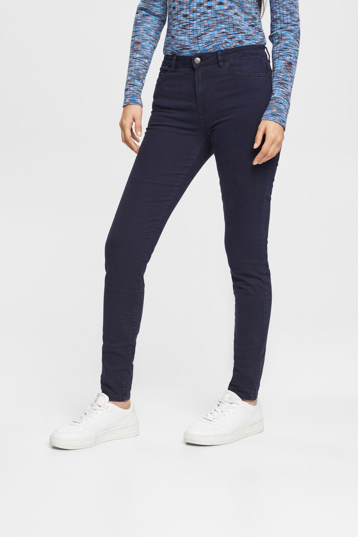 Skinny Fit Hose mit mittlerer Bundhöhe