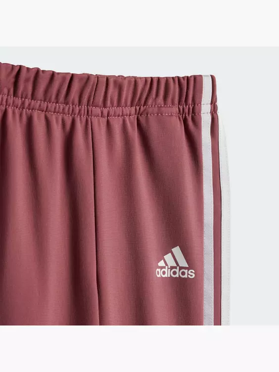 adidas Essentials Shiny Hooded Trainingsanzug