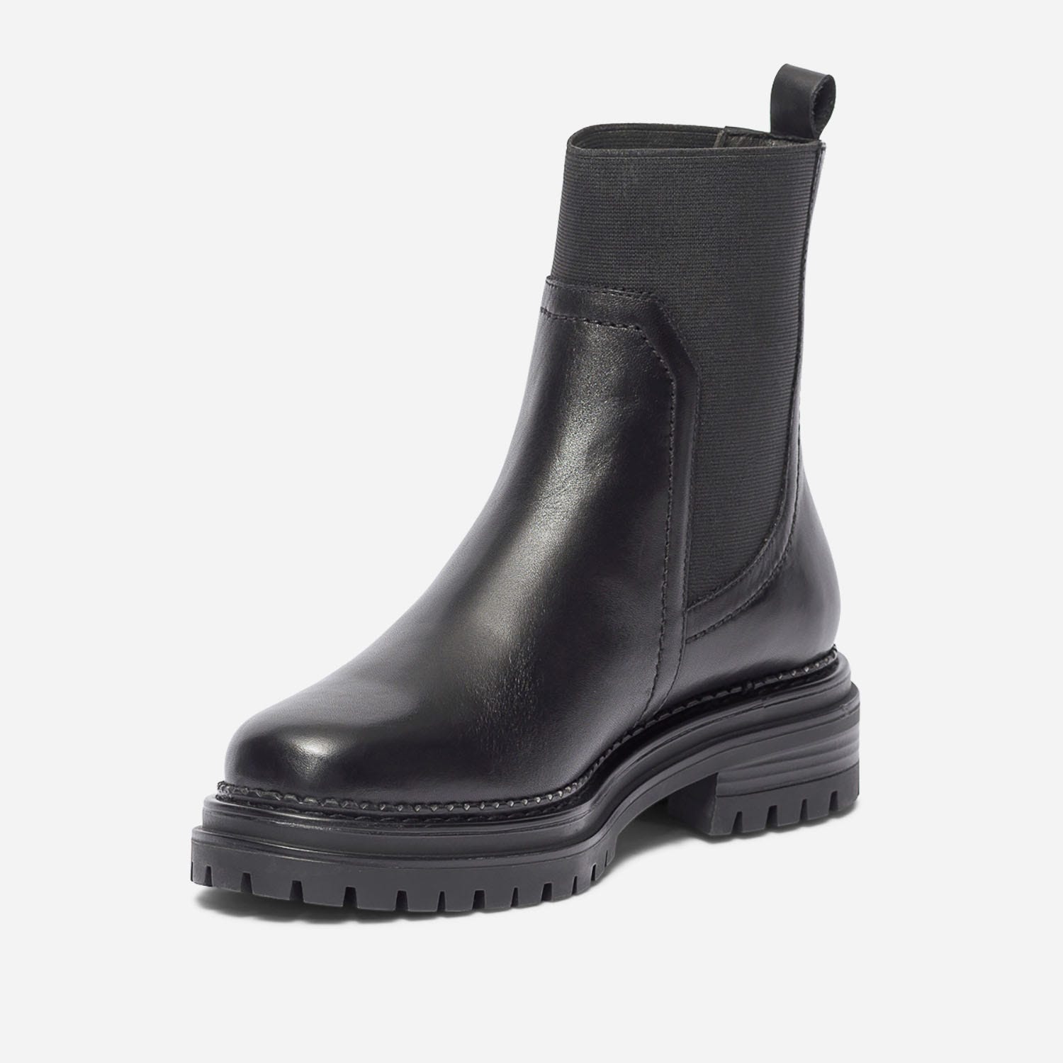 Chelsea boots TEXTO noir en cuir