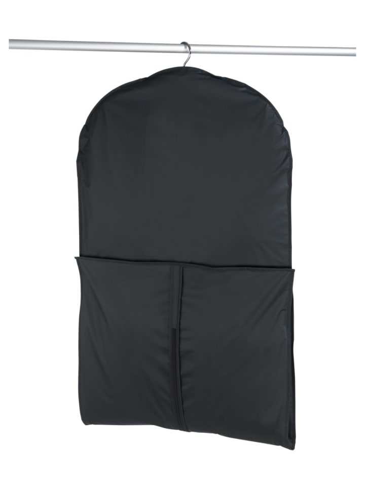 Wenko Kleidersack Deep Black 3-teiliges Set, Kleidersack Mod. Deep Black 3-teiliges Set in Schwarz günstig kaufen onesize