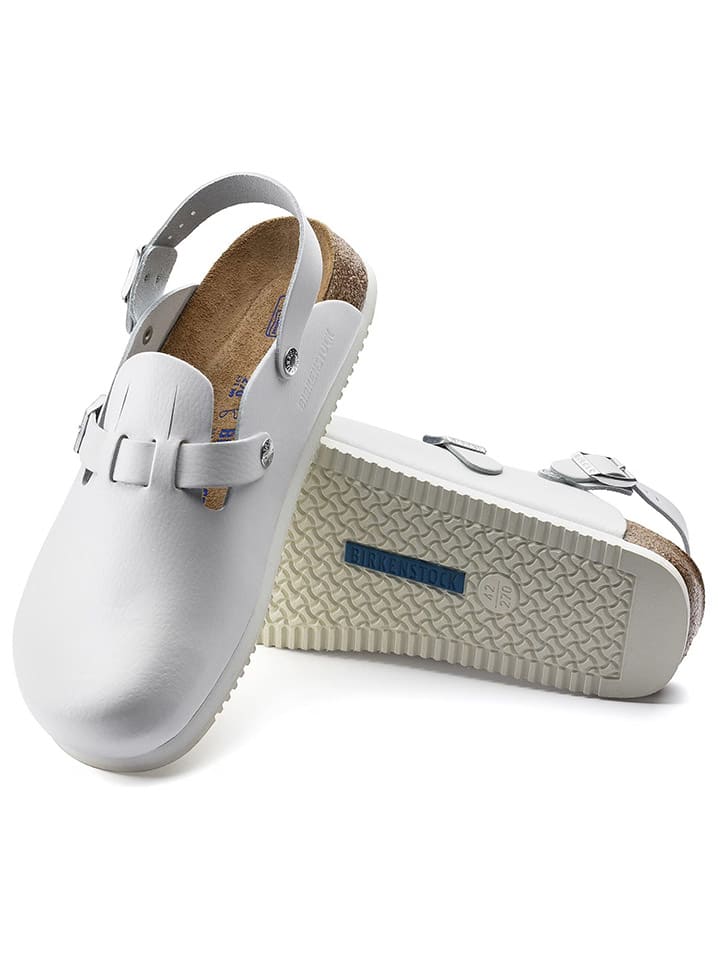 Birkenstock Leder-Clogs 