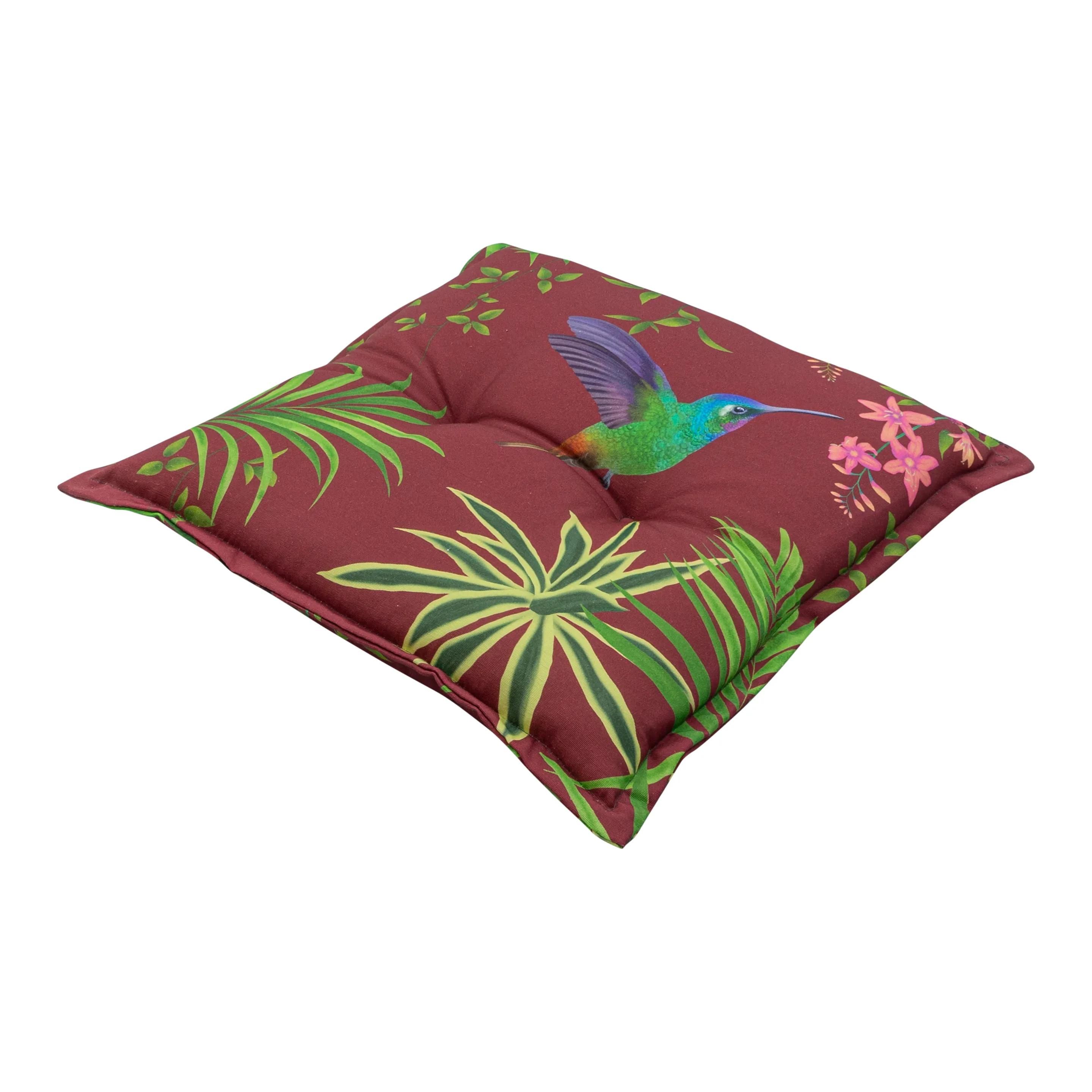 Madison Celeste Rot 50x50 Sitzkissen