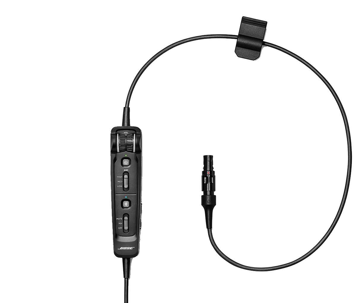 Bose A30 Aviation Headset Kabel mit Bluetooth® Steuer-Modul
