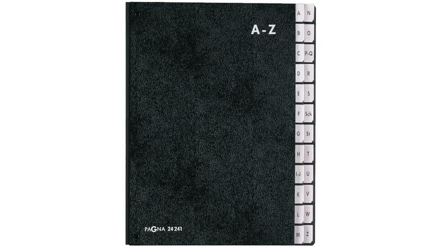 PAGNA Pultordner A-Z A4 schwarz