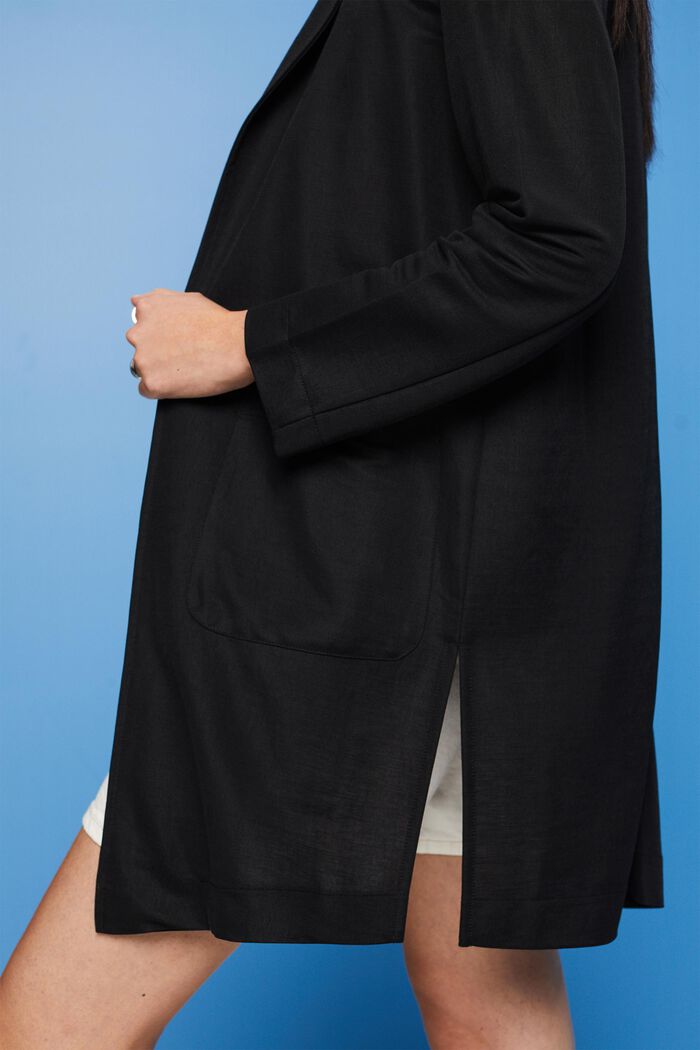 Offener Jersey-Blazer