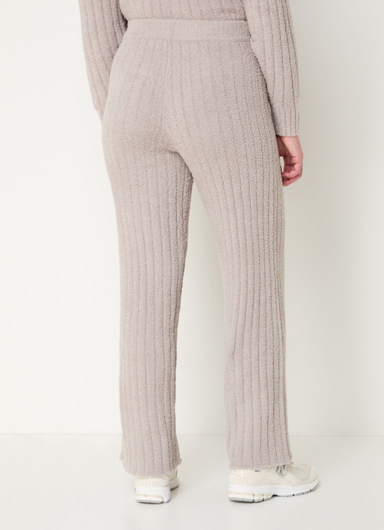 UGG Terri Loungehose mit hohem Bund und lockerer Passform sowie Rippstrickstruktur