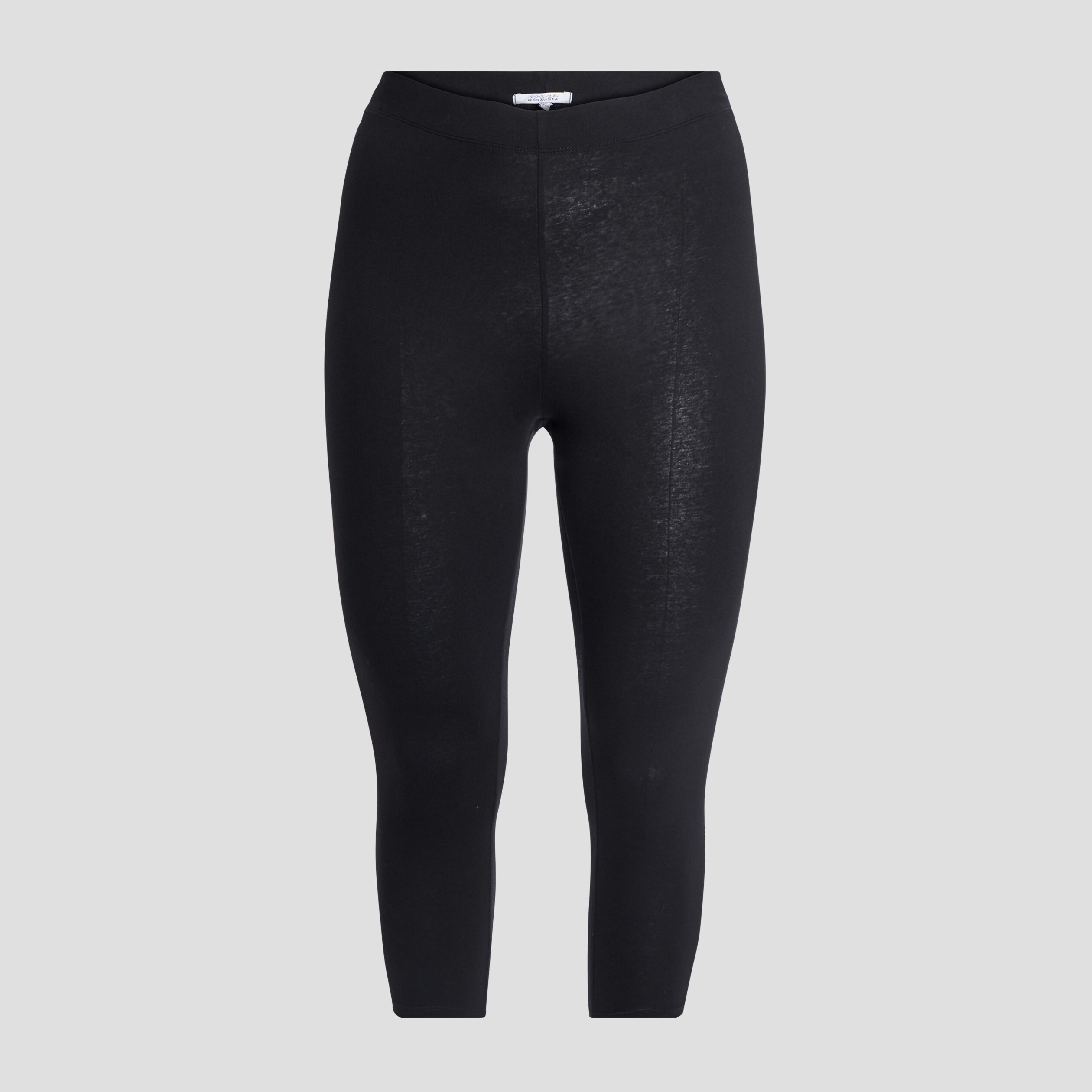Leggings 7 8ème noir femme grande taille | La Halle