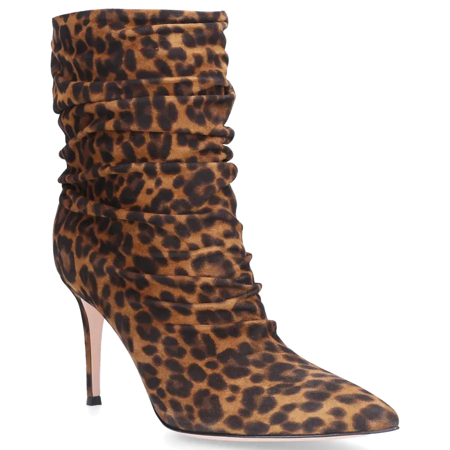 Gianvito Rossi - Stiefeletten CECILE Veloursleder - bunt