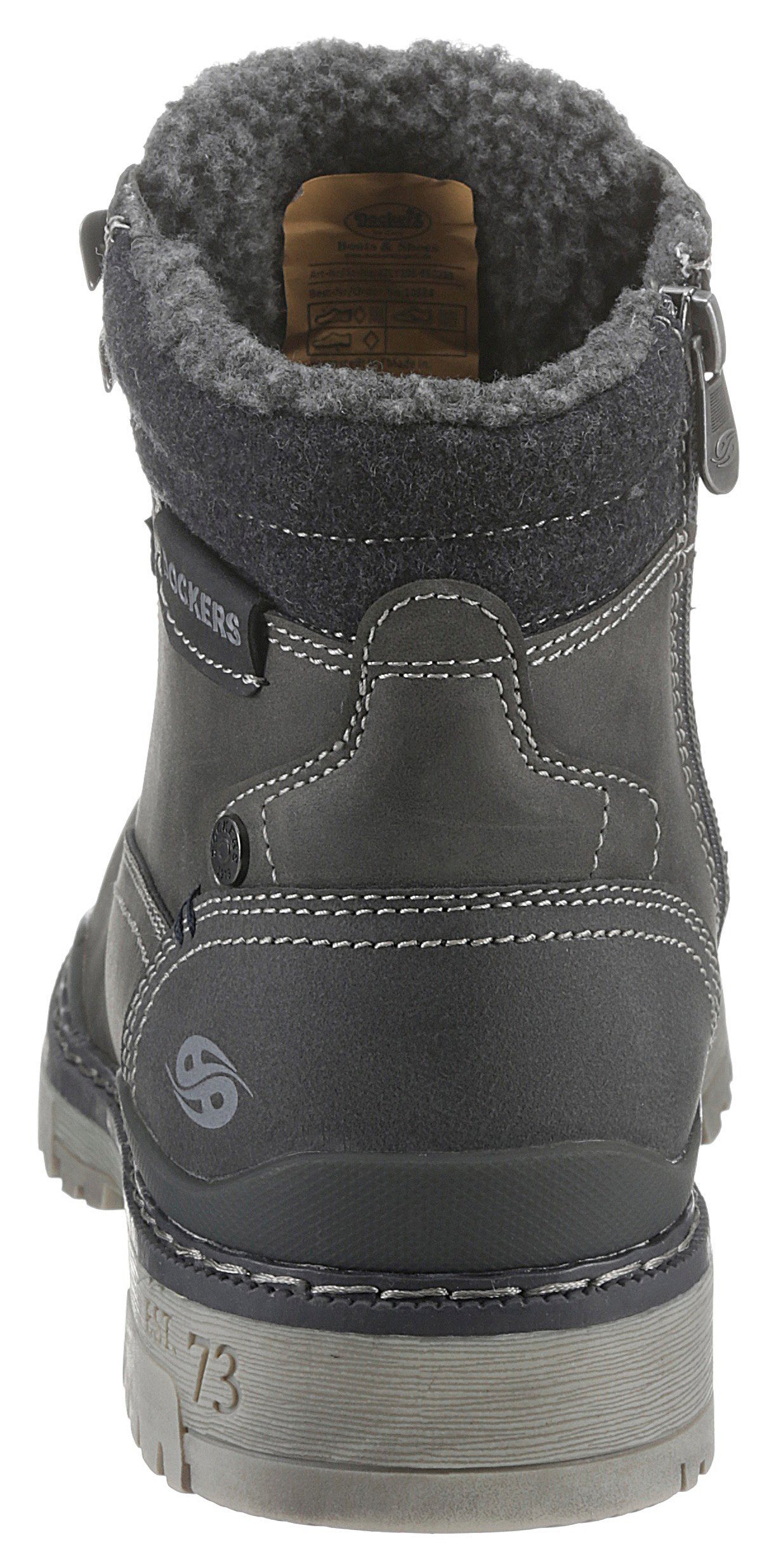 Dockers by Gerli Schnürboots in aktuellem Used-Look