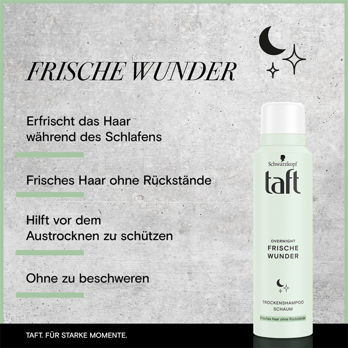 Trockenshampoo Schaum Overnight Frische Wunder