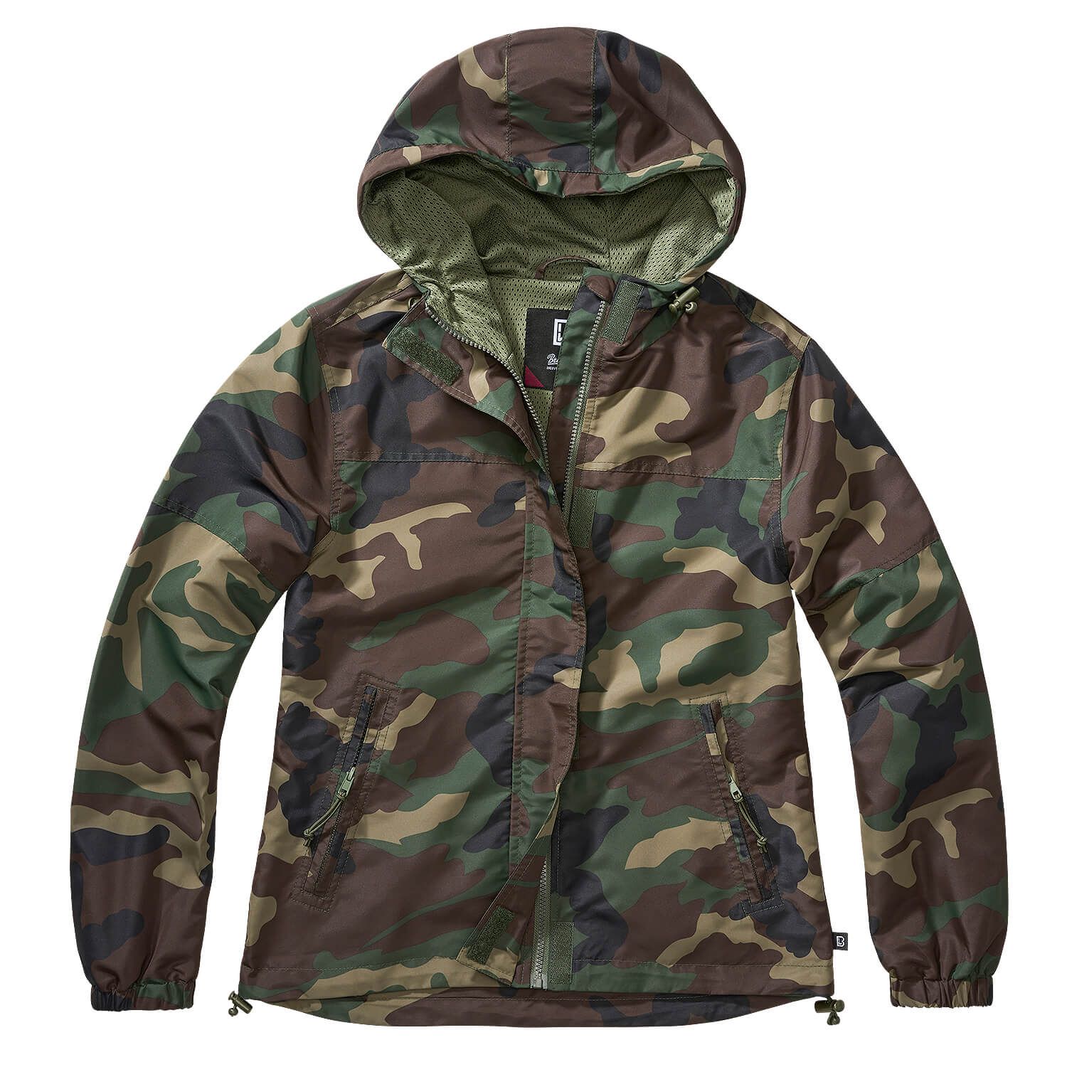 Ladies Summer Windbreaker Frontzip