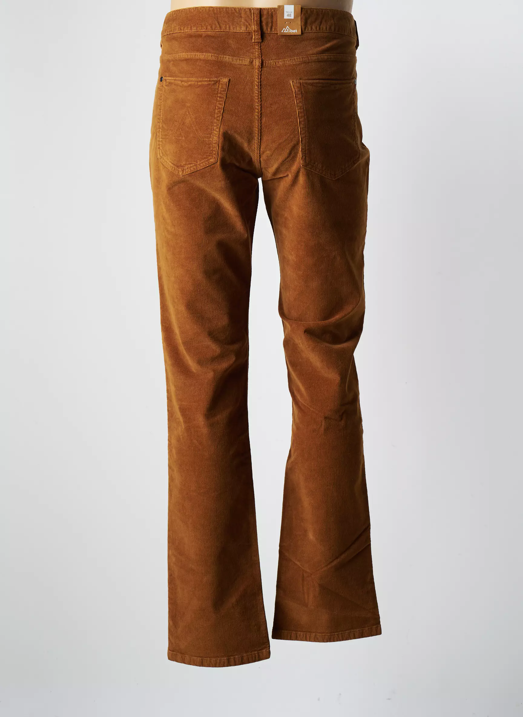 Tibet Pantalons Droits Homme couleur marron