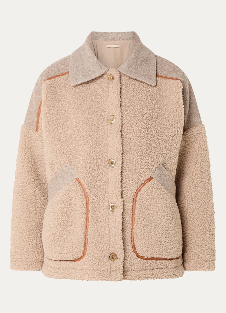 Giacca Sessùn Icy Rocky in misto lana con tasche laterali
