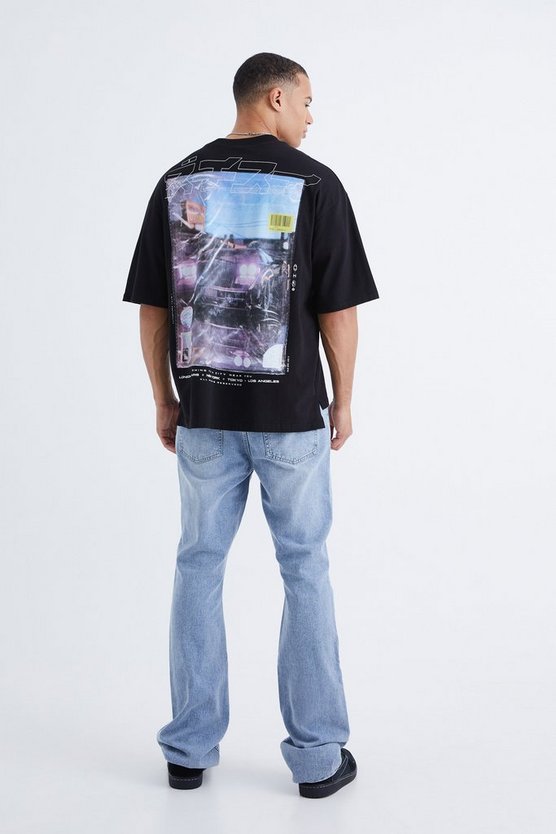 Tall Slim-Fit Schlagjeans