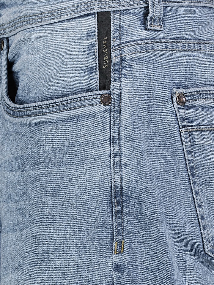 Sublevel Jeans - Regular fit - in Hellblau günstig kaufen