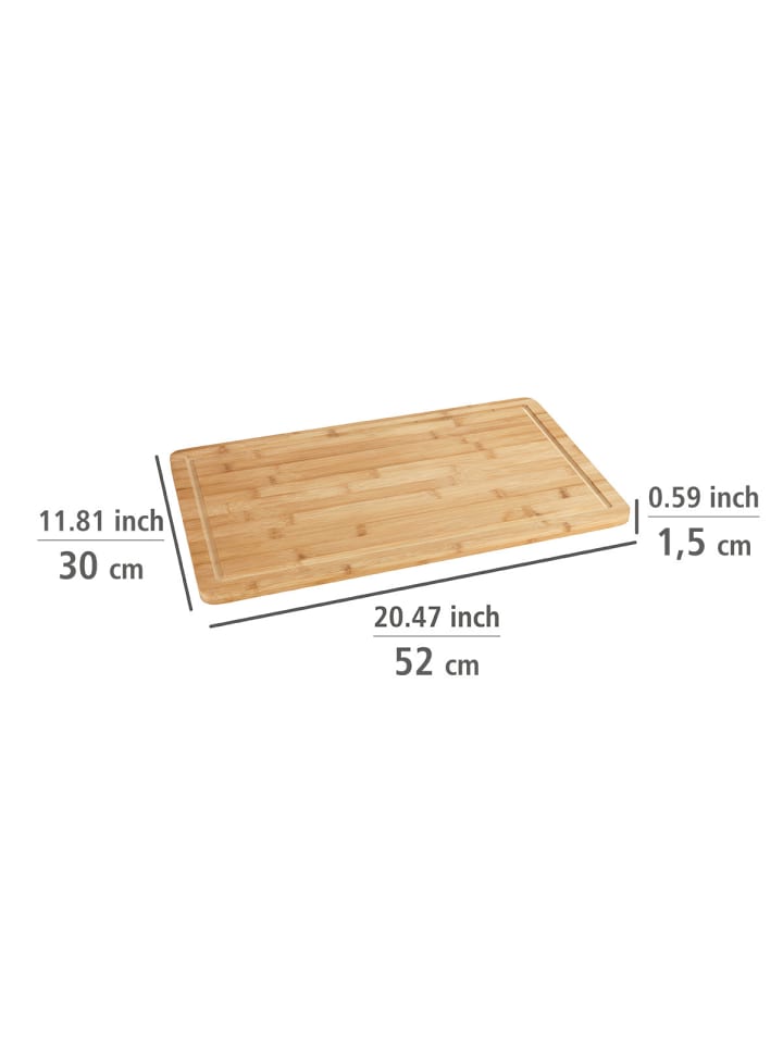Wenko Herdabdeckplatte Bambus, Herdabdeckplatte Mod. Bambus in Braun günstig kaufen onesize