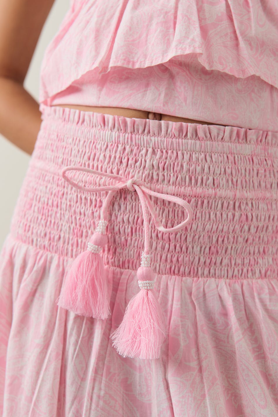 Y boho maxi skirt