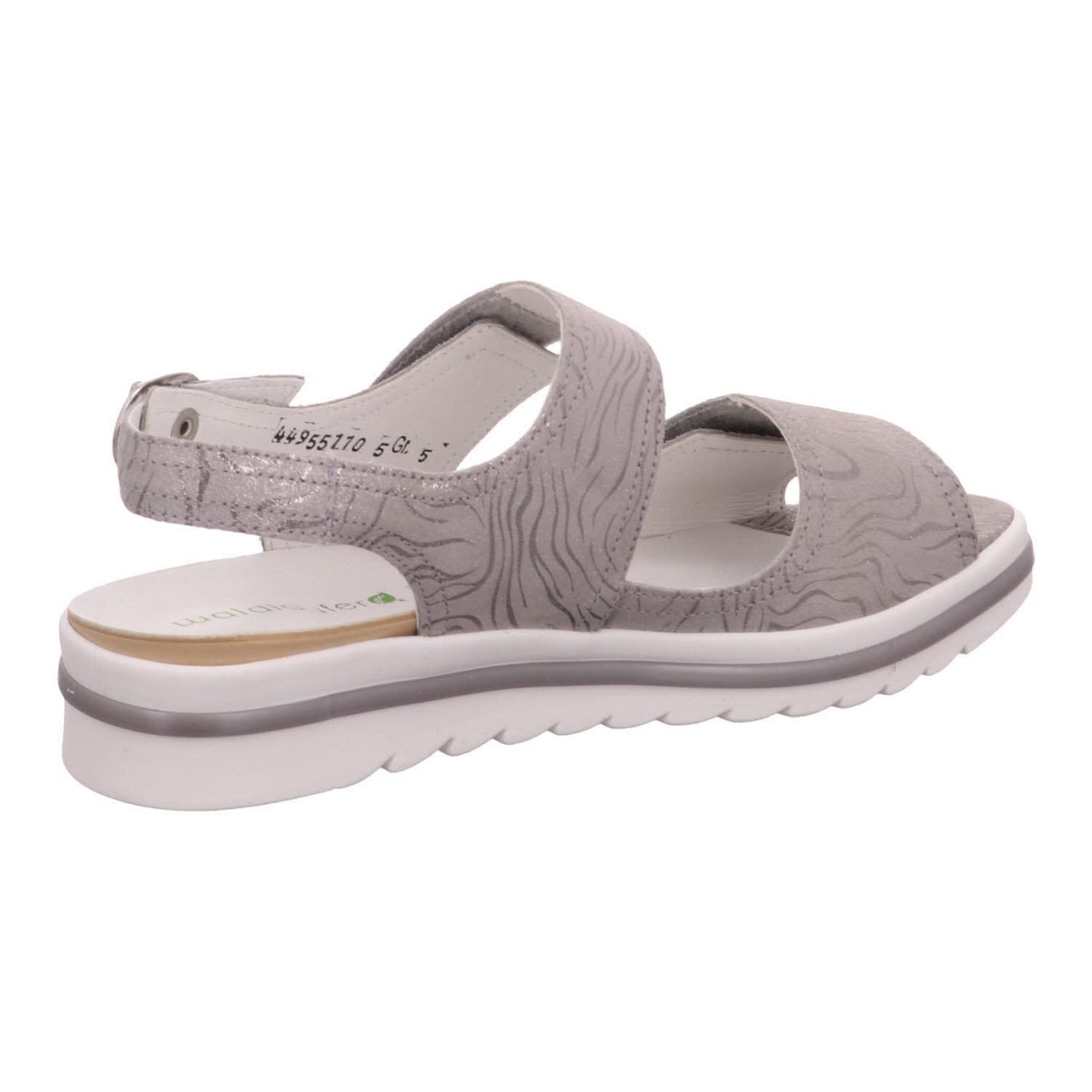 WALDLÄUFER Klassische Sandalen grau Hakura