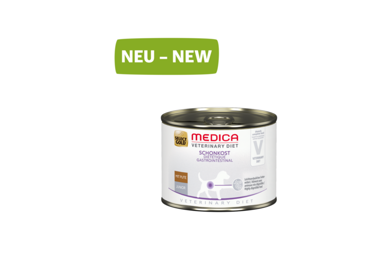 SELECT GOLD Hundenassfutter SELECT GOLD Medica Schonkost Junior 11x195g