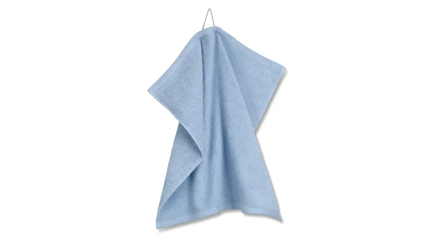kela Küchenhandtuch Tia 50x50cm 2er Set sommerblau