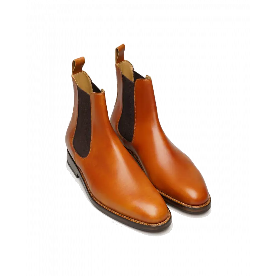 Heinrich Dinkelacker - Chelsea Boots LUZERN PLAIN TC Toscana calf - braun
