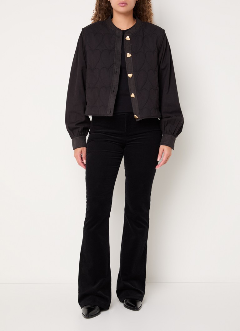 Chaqueta Patty de Fabienne Chapot en mezcla de algodón orgánico con bolsillos laterales.