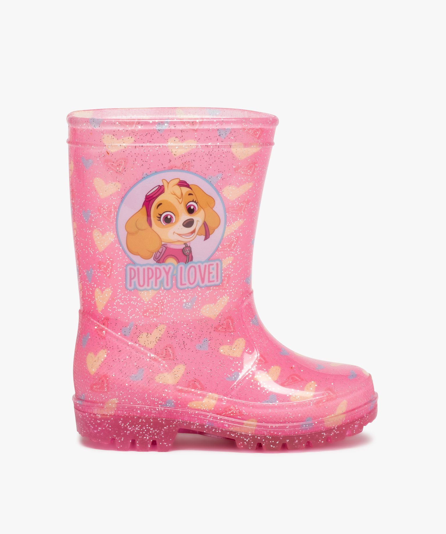 Bottes de pluie bébé fille Stella – Pat’ Patrouille rose | GEMO
